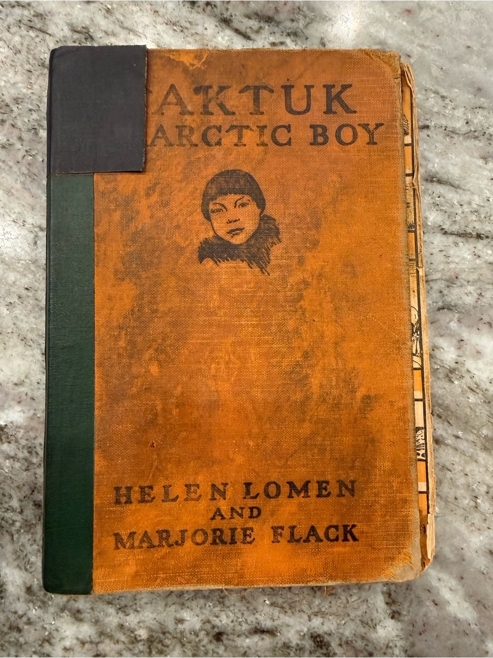 Taktuk: An Arctic Boy - Lomen & Flack 1929 Doubleday Doran HC Illus ExLib